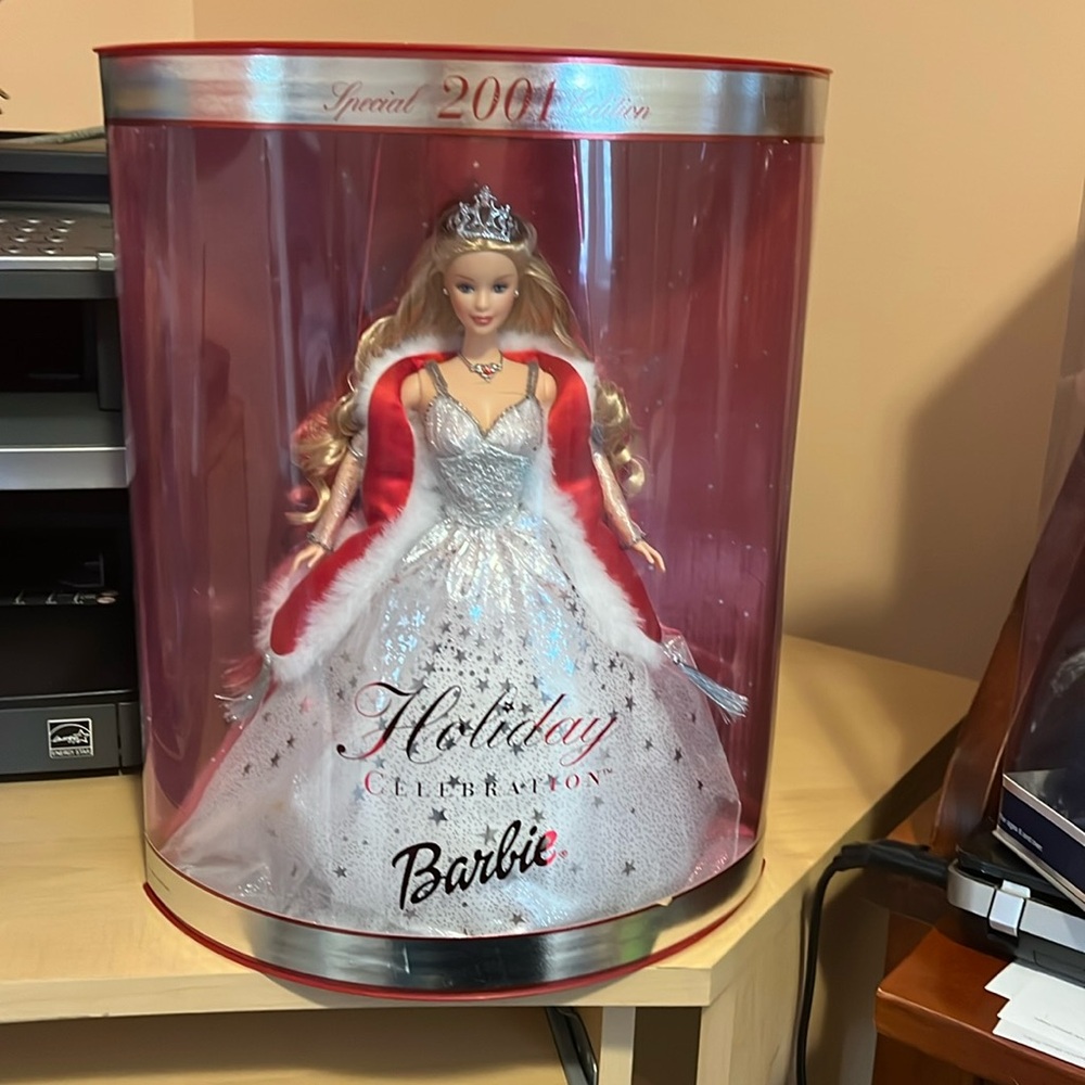 Barbie.  Special 2001 edition holiday celebration